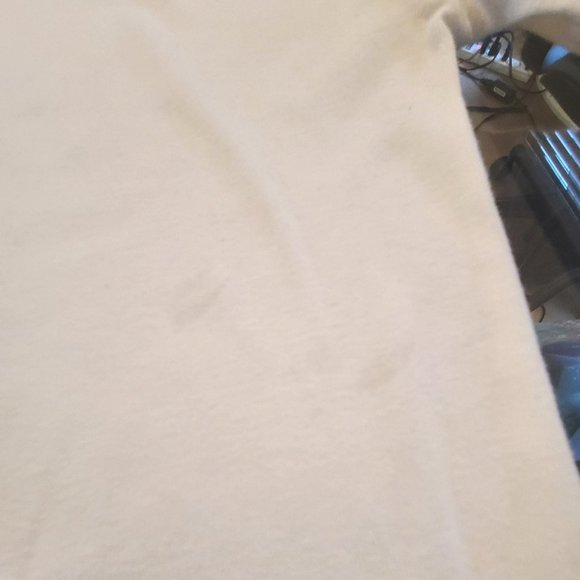 1989 Place girl's S/P 5/6 long sleeve white top - Picture 3 of 3